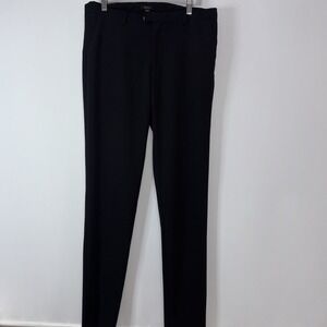 Quince Performance Stretch Slim Fit Dress Pants Black Men's 32x34